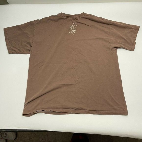 Vintage Soulfly Prophecy Tour Band Rock Metal Brown T Shirt Mens Size XL - Picture 6 of 7